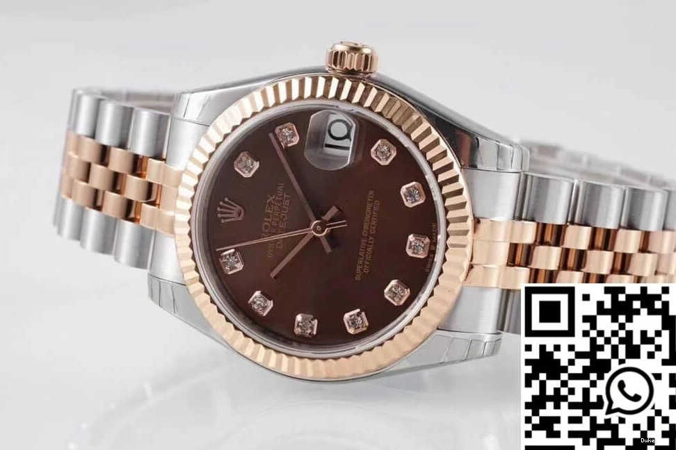 Brown m278271-0028 GS Rolex Datejust Factory Dial 0514